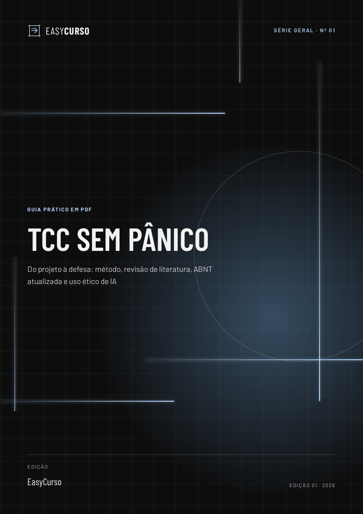 Capa do material TCC sem Pânico